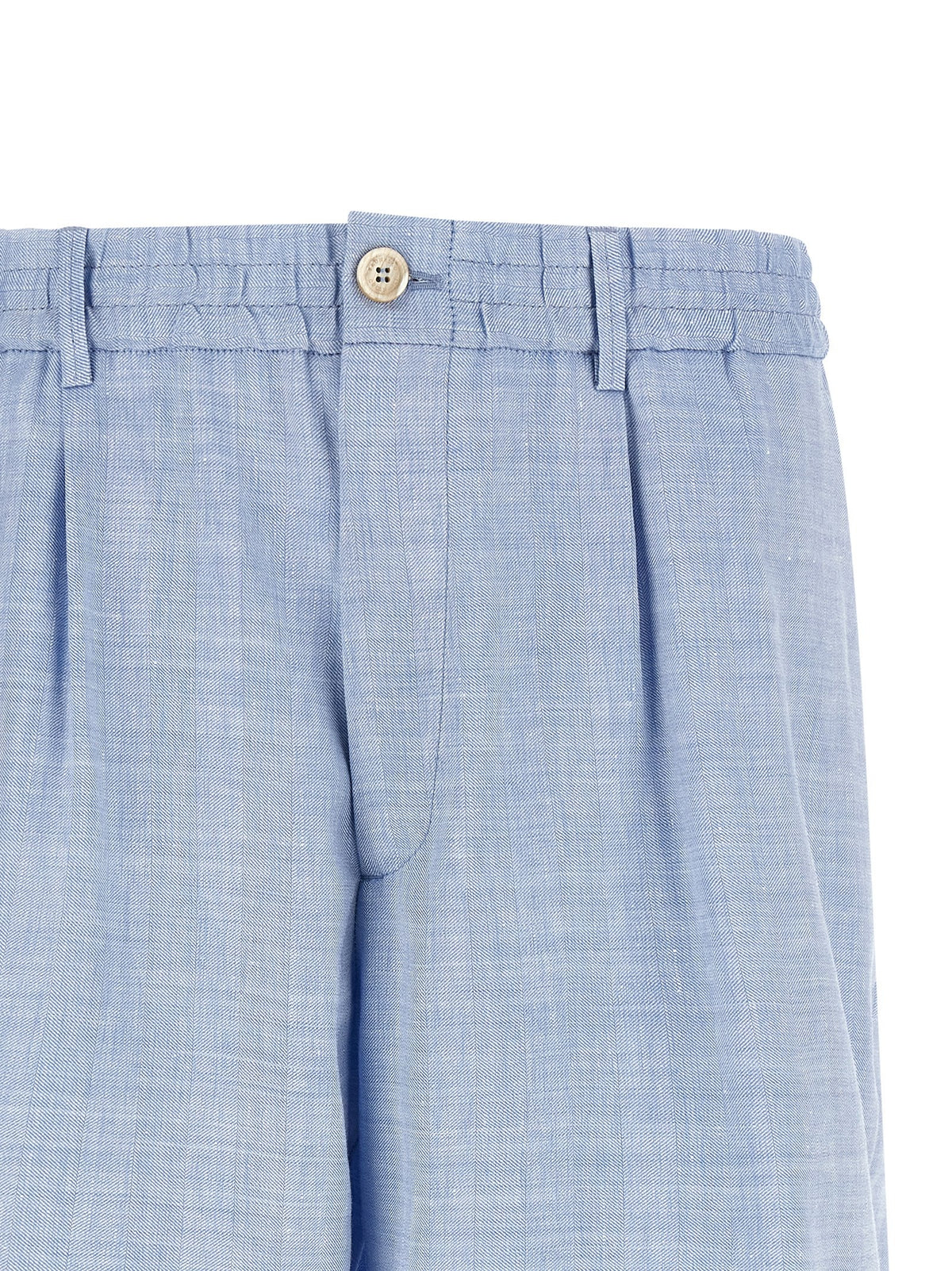 Chevron bermuda shorts