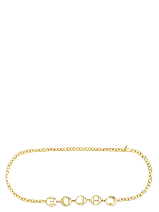 'Chloé Script' jewel belt