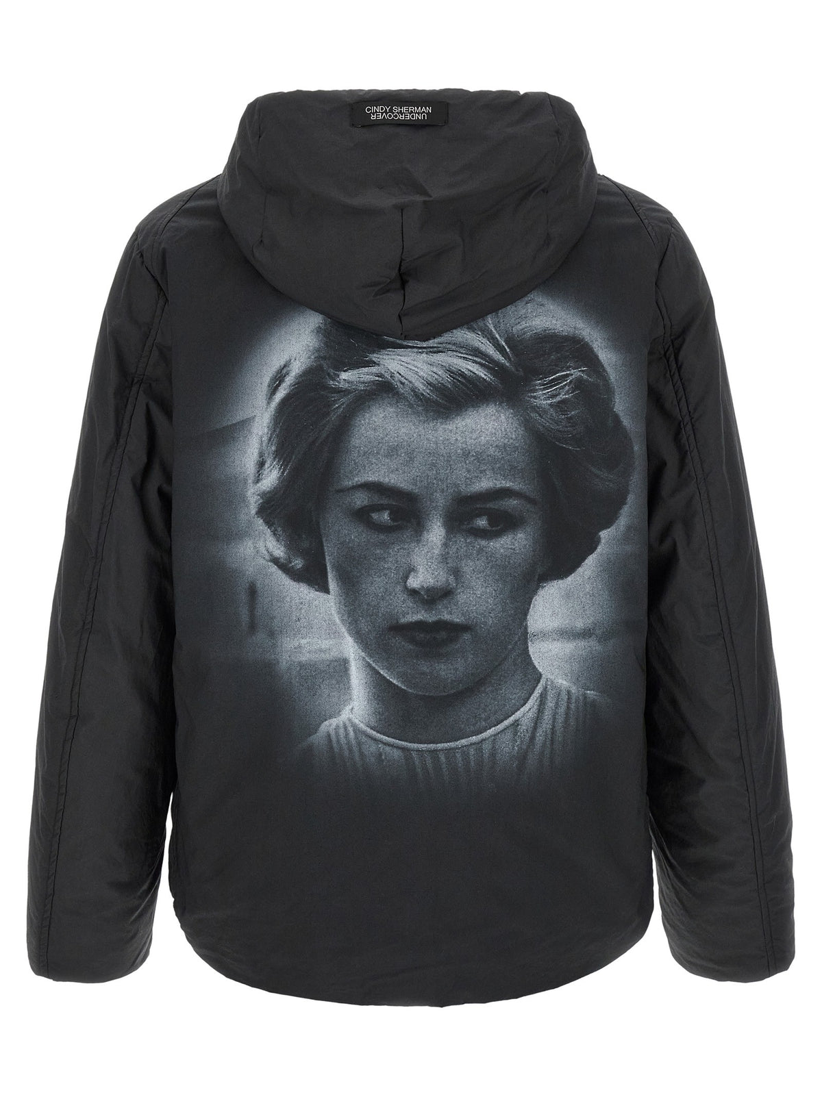 'Cindy Sherman' print hooded jacket