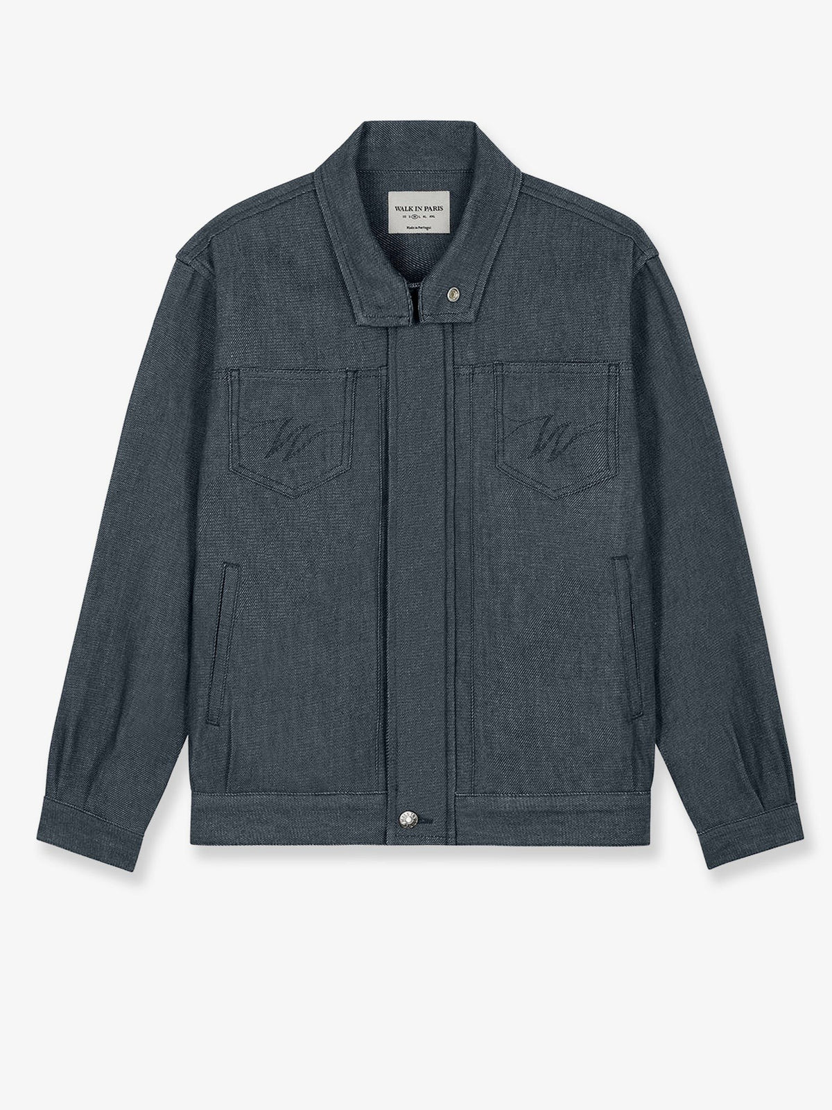 City Messenger Uniform blue denim jacket