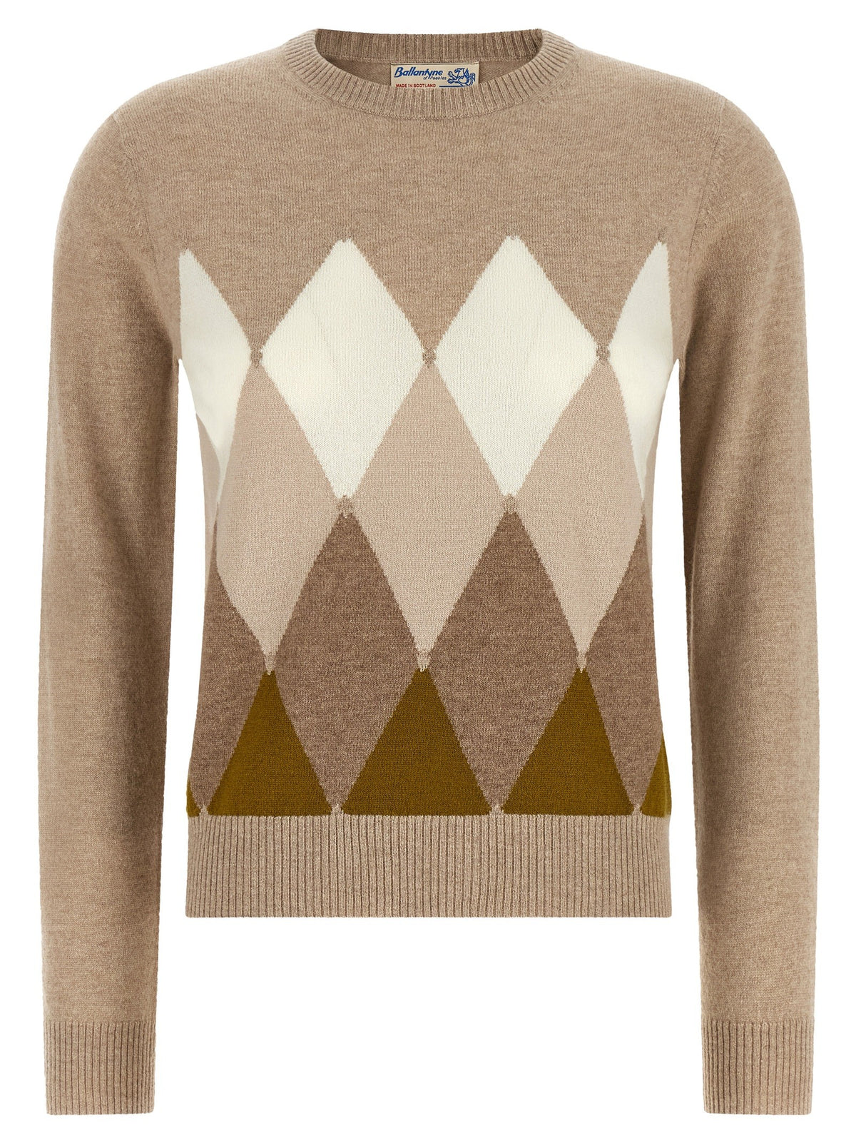 'Classic Diamond' diamond-shaped sweater