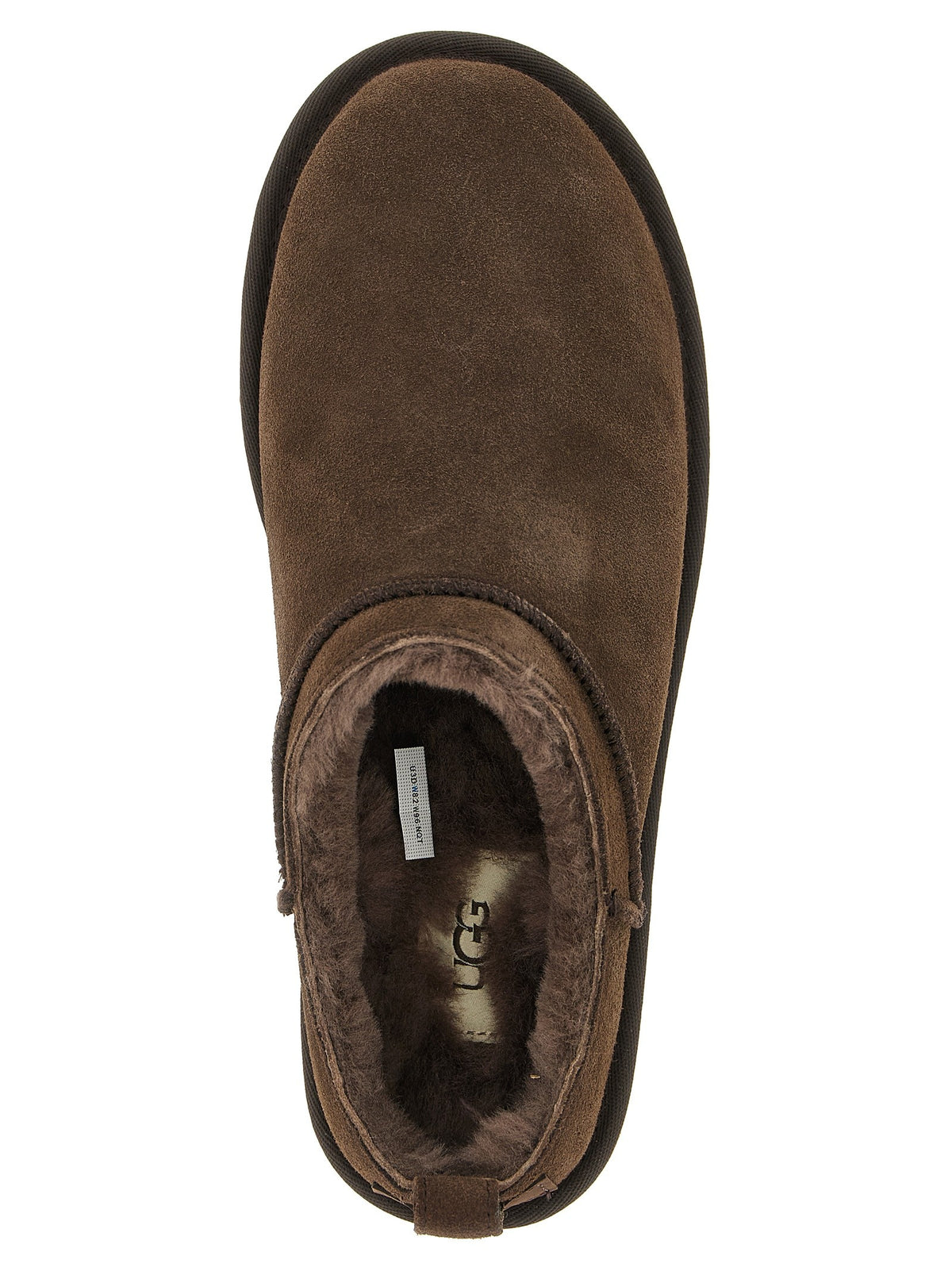 'Classic Micro' dark brown ankle boots