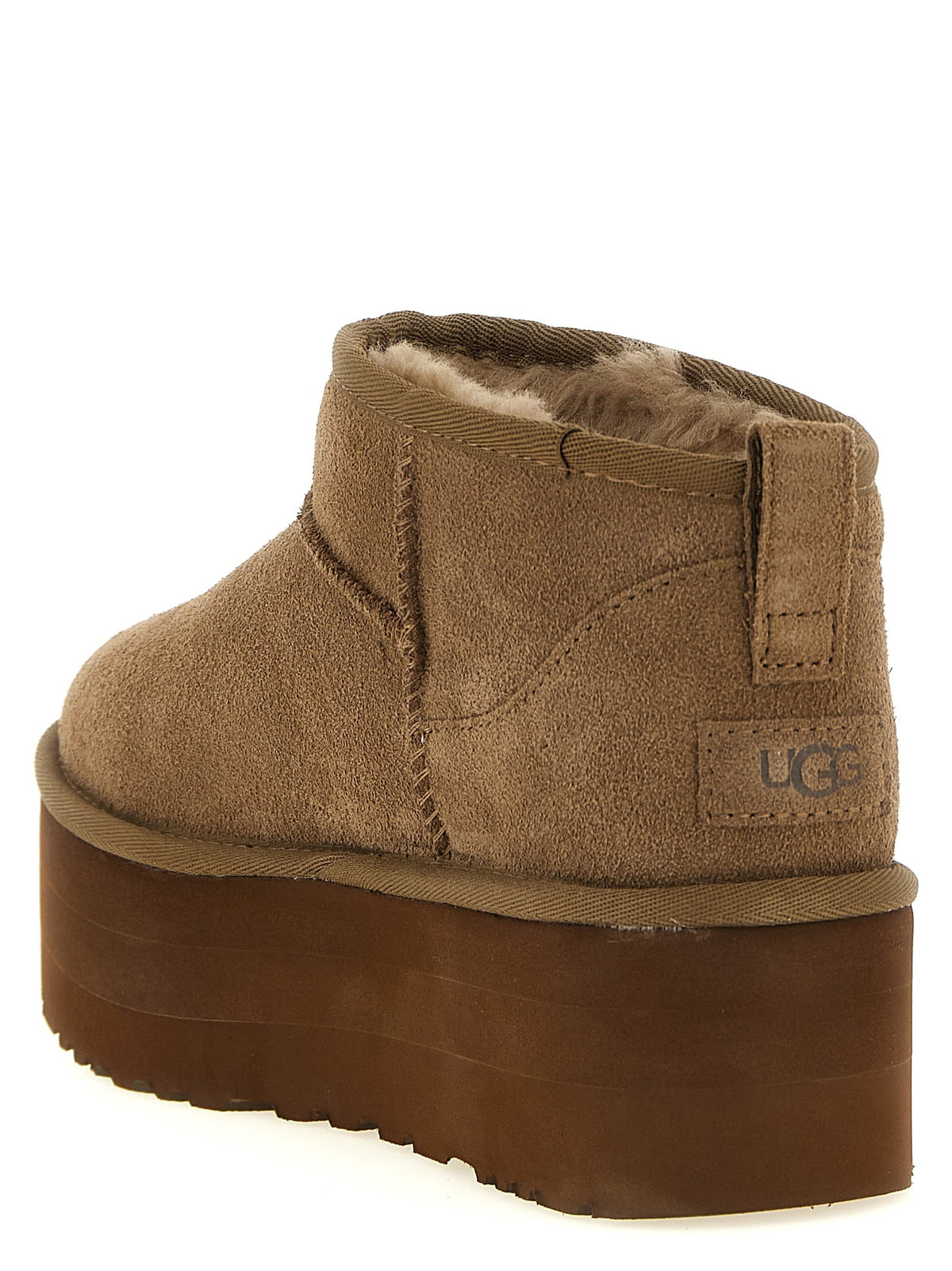'Classic Ultra Mini Platform' ankle boots