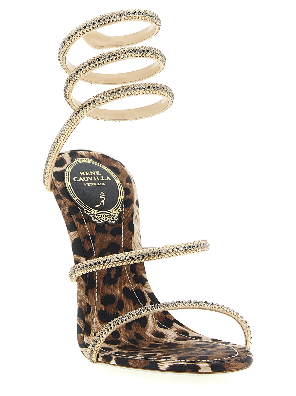 'Cleo Leopard' sandals