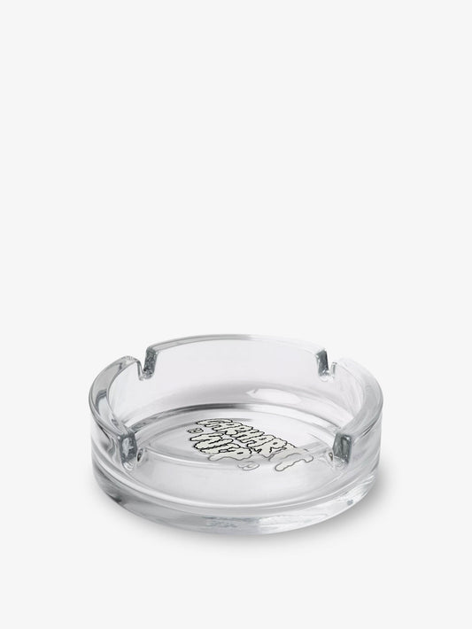 Cloud Script Glass Ashtray