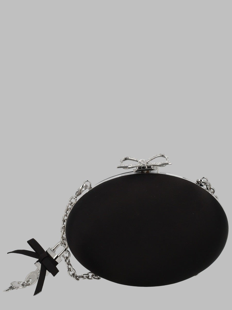 Clutch Ovale in Raso