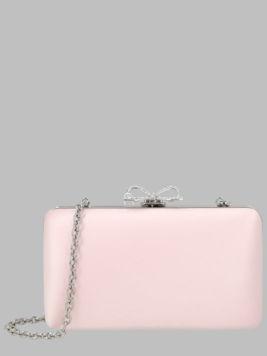 كلاتش بقماش راسل مع فيونكة