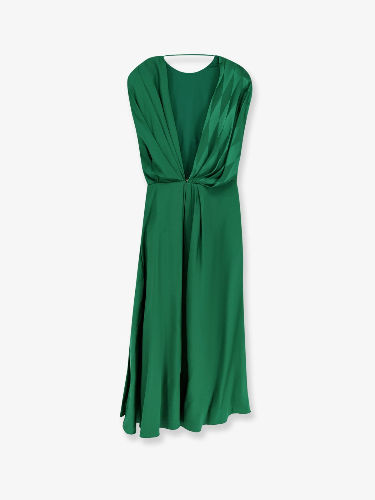 Cocktail viscose and silk dress