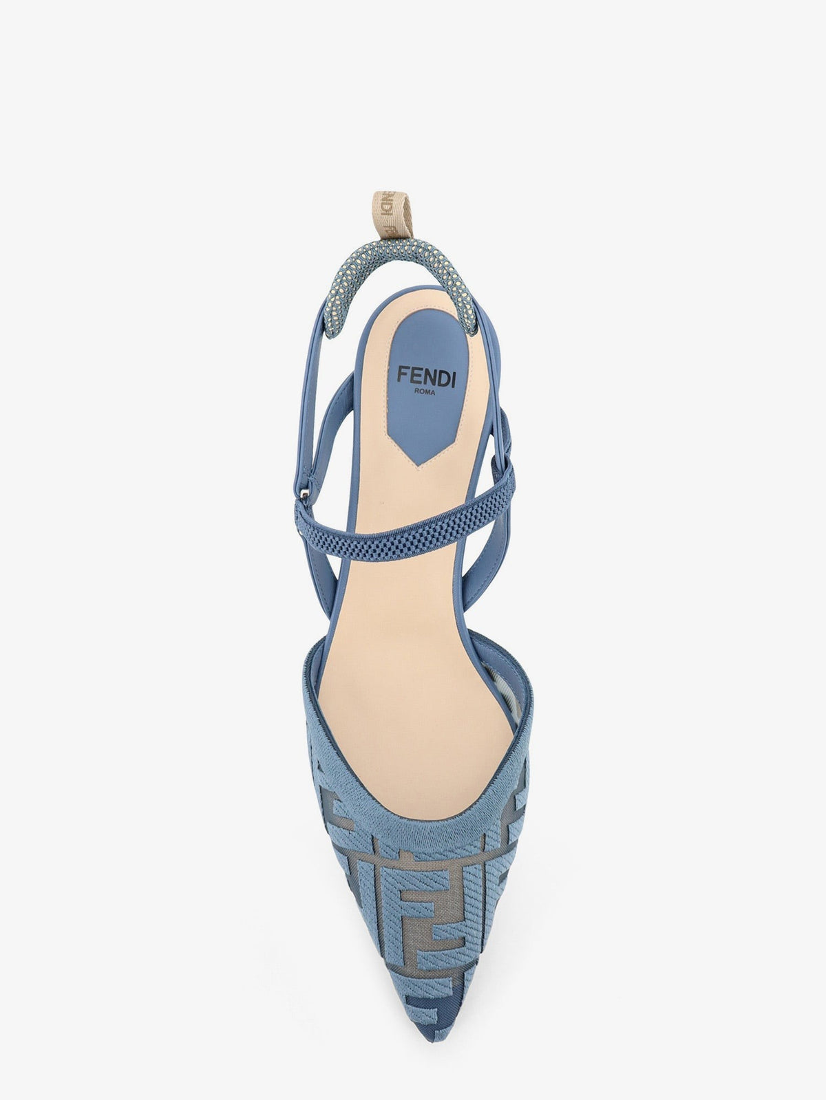 Colibri mesh pump with FF embroidery