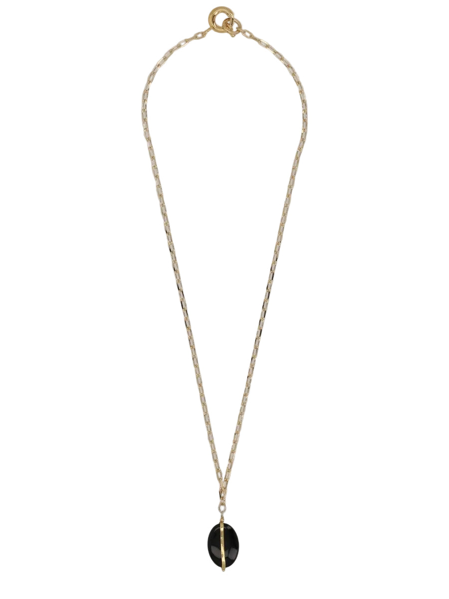 COLLANA CON PENDENTE IN PIETRA