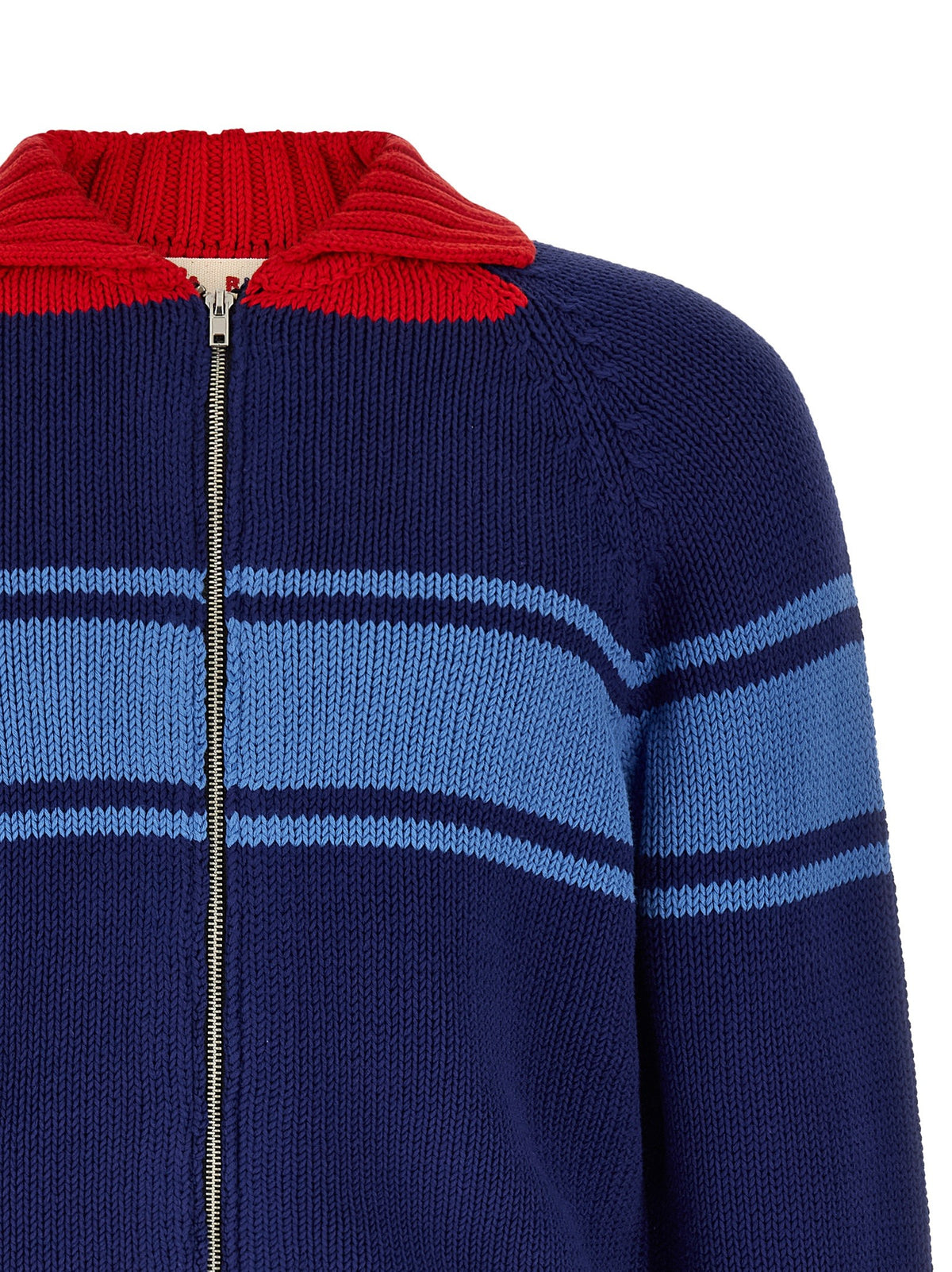 Color block details cardigan