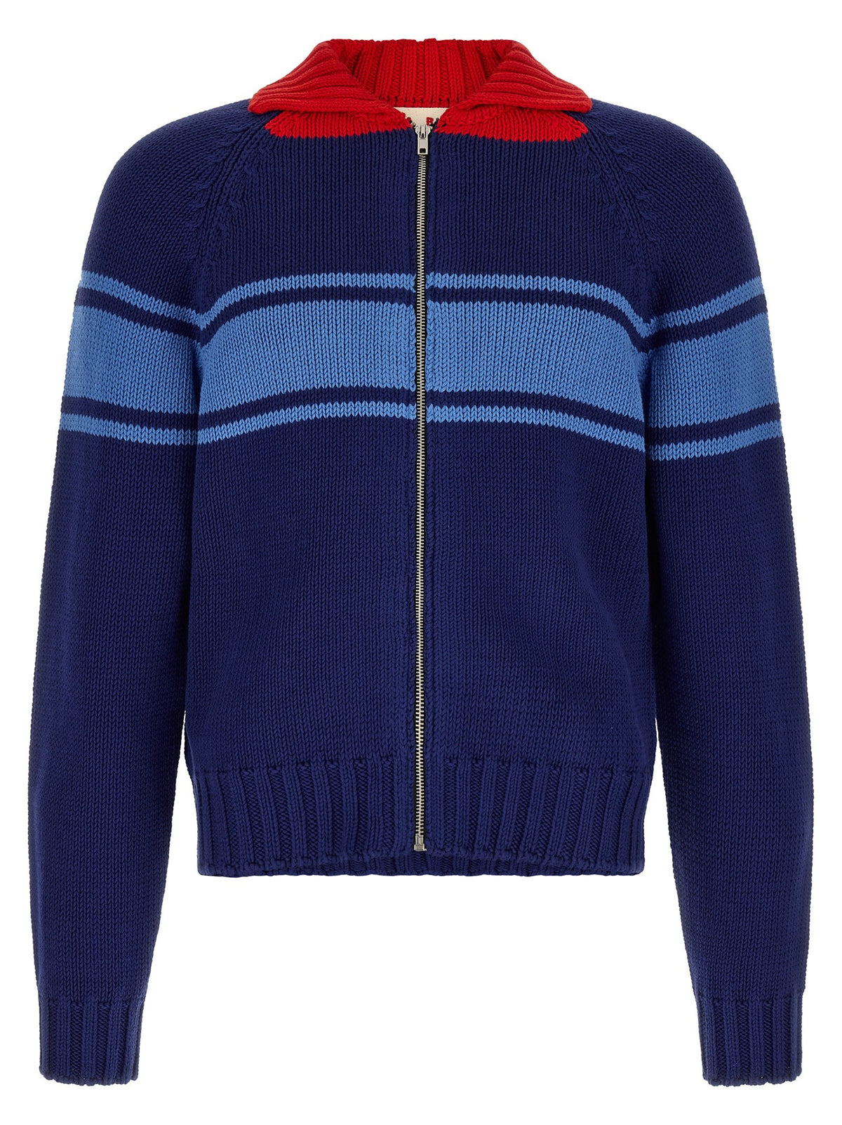 Color block details cardigan