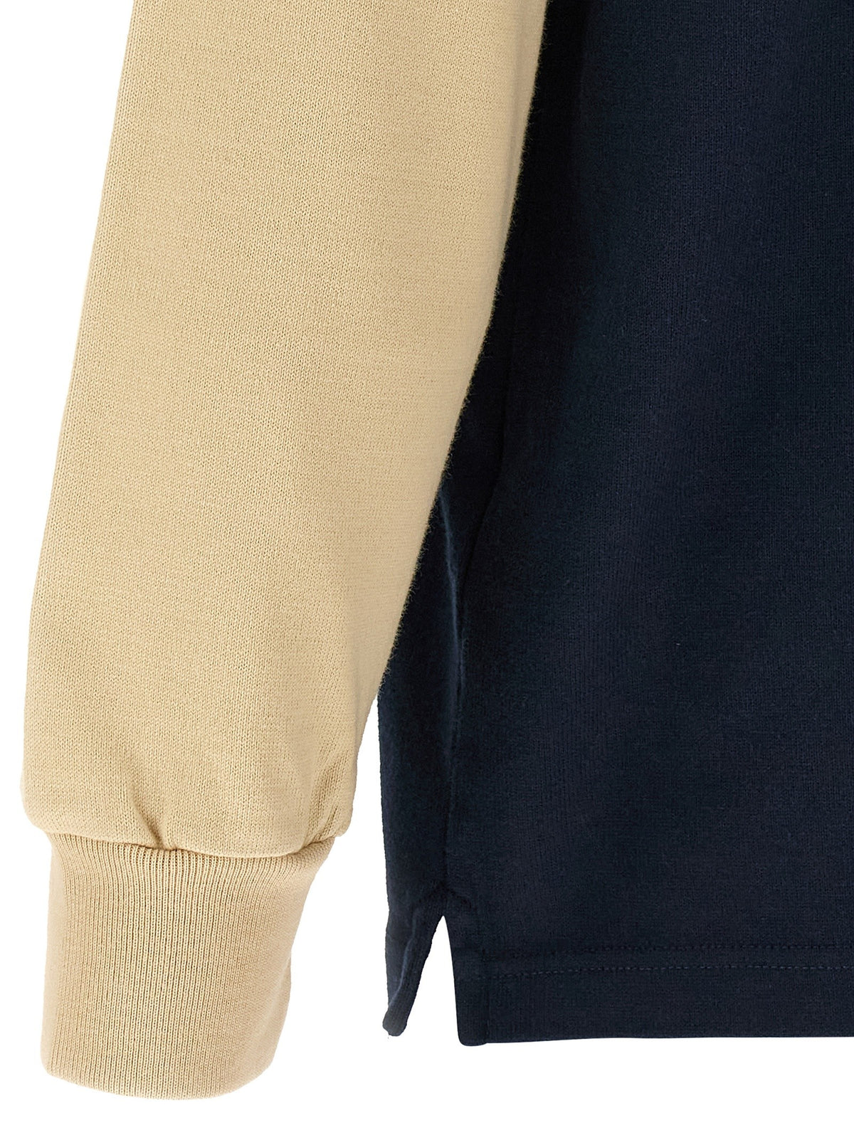 Contrast collar polo shirt