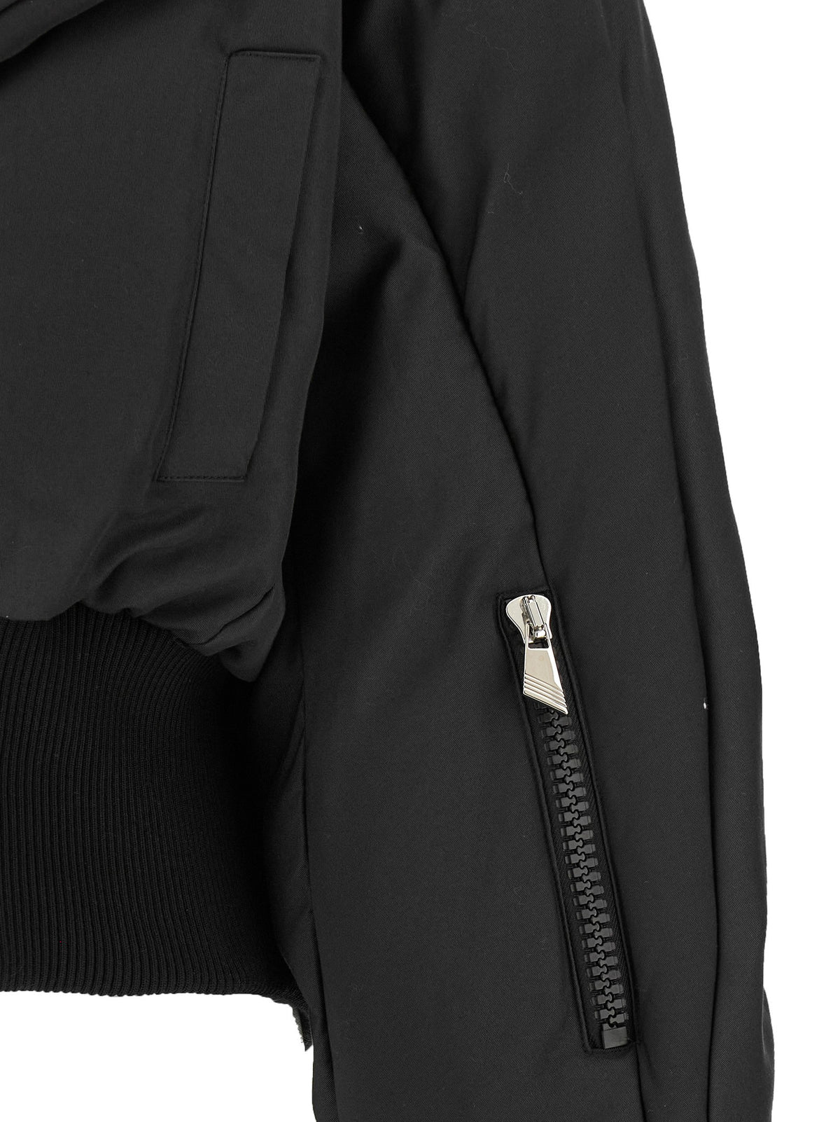 Convertible neck down jacket