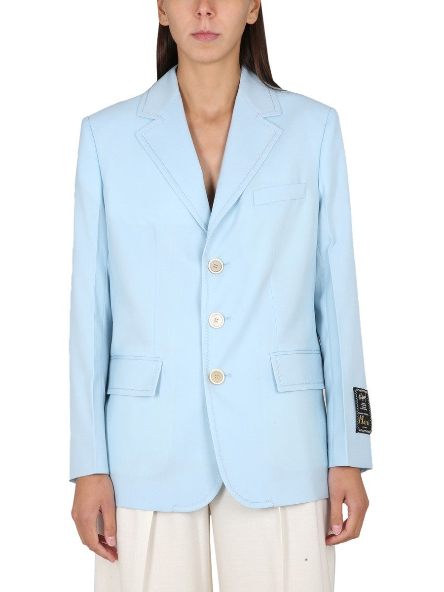 COOL WOOL LONG BLAZER