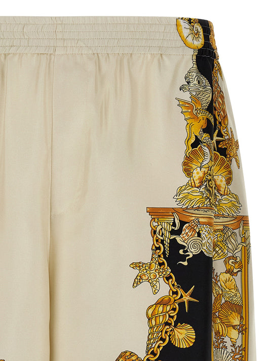 'Coral Theatre' print bermuda shorts