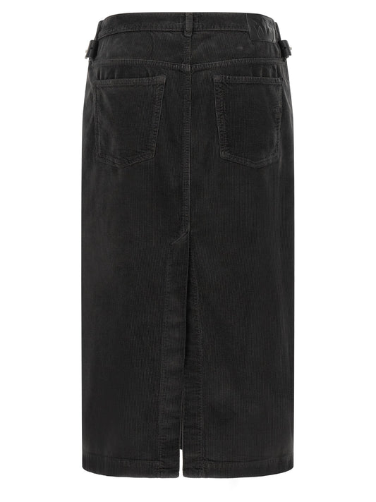 Corduroy skirt