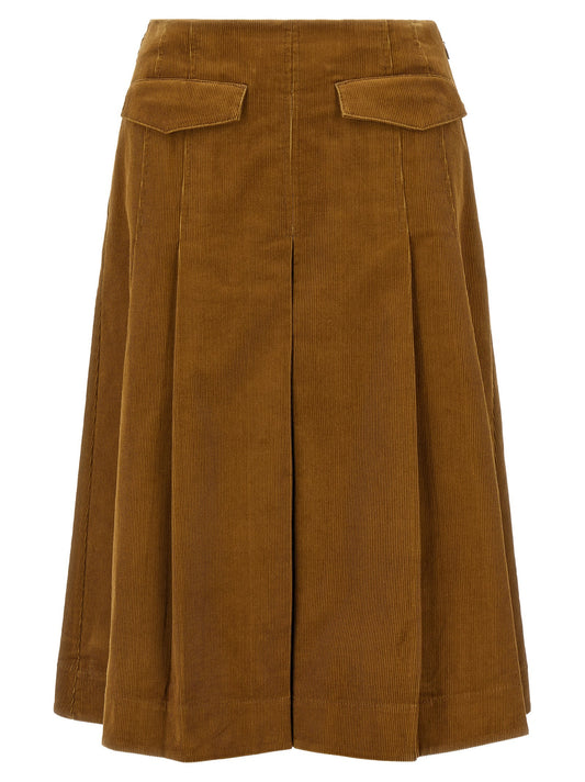 Corduroy skirt