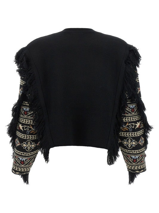 Love Paisley Cornelli sweater with fringe