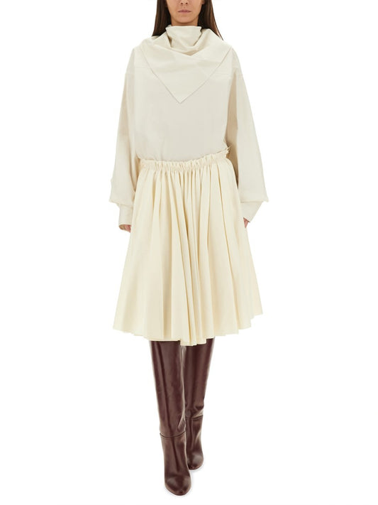 "COROLLA" MIDI SKIRT