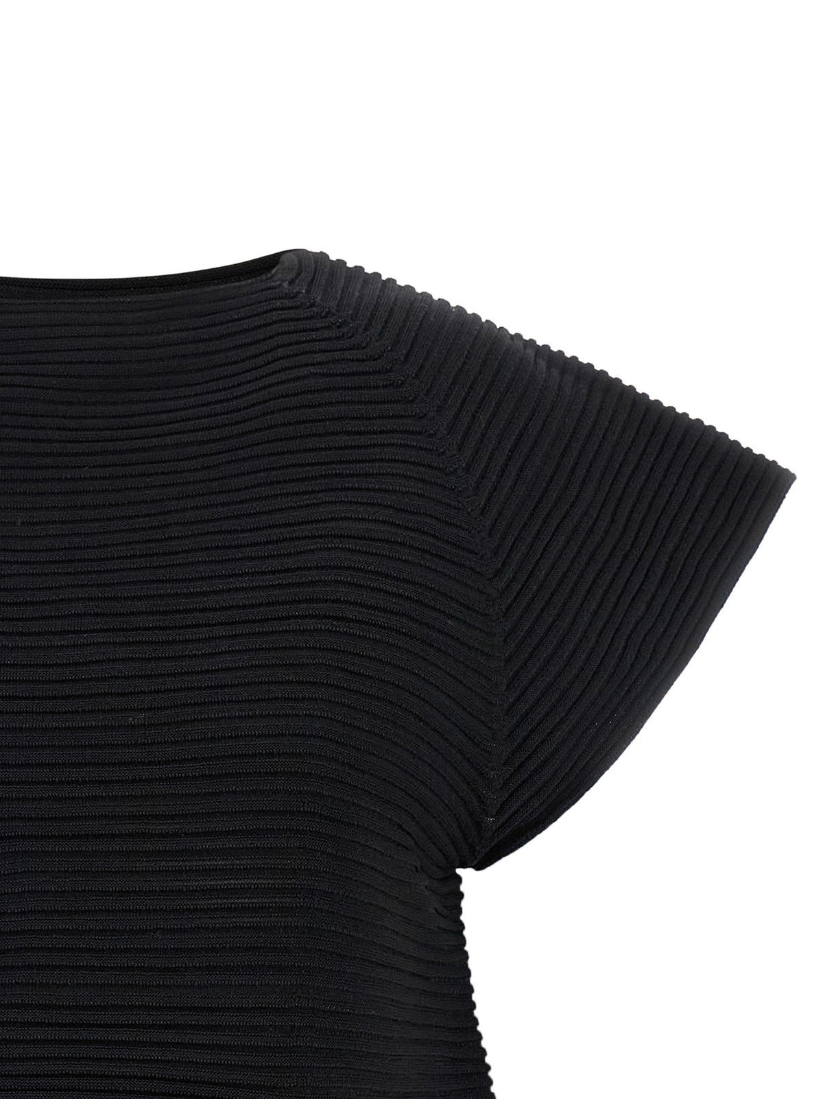 'Corrugated Knit' dress