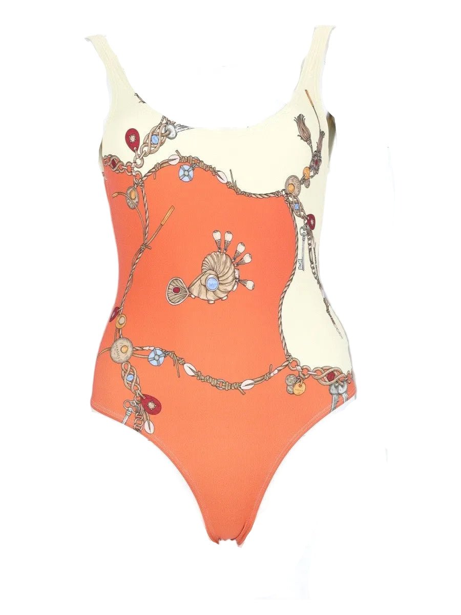 Costume Da Bagno Intero Con Stampa