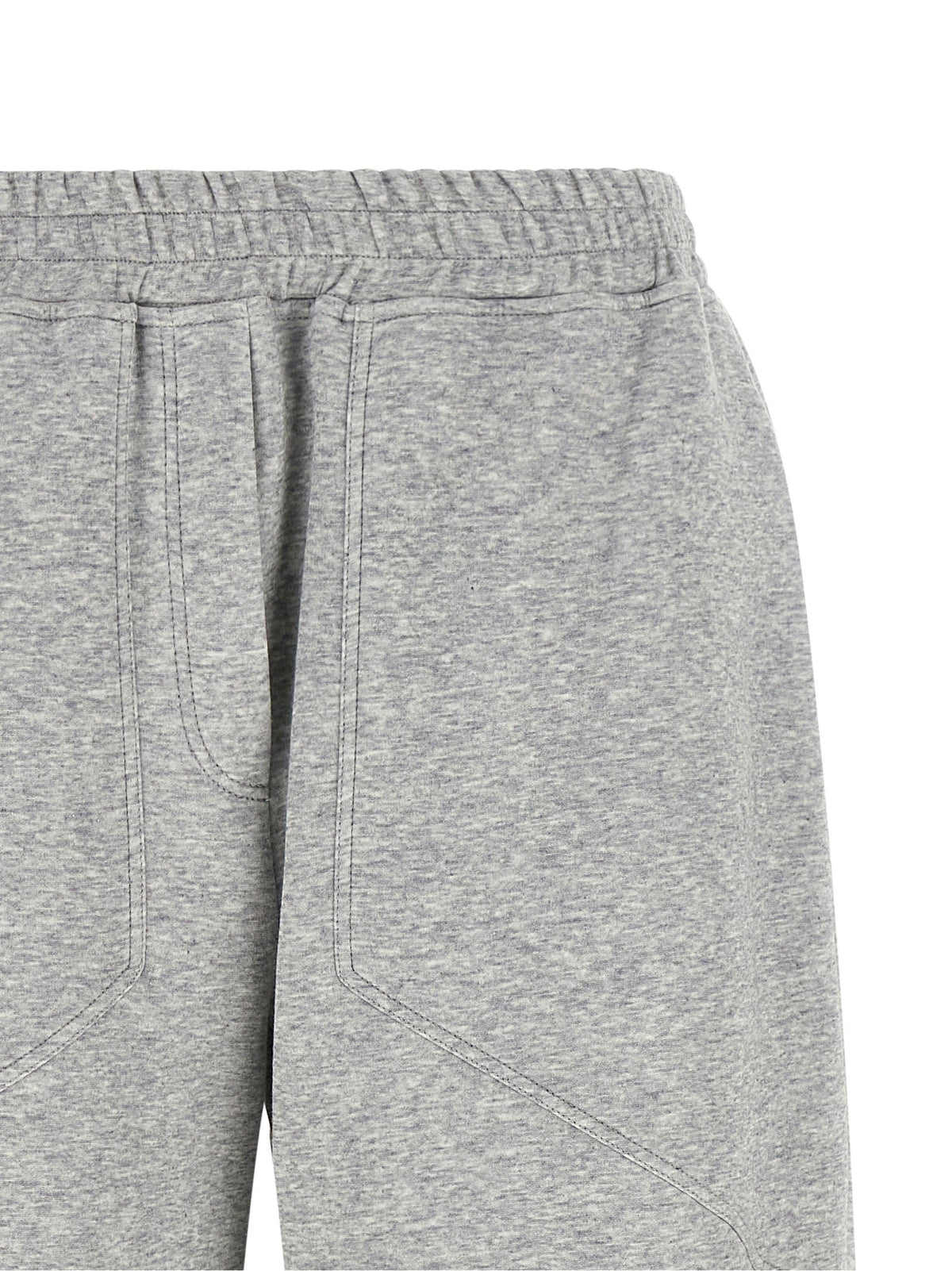 Cotton and cashmere joggers