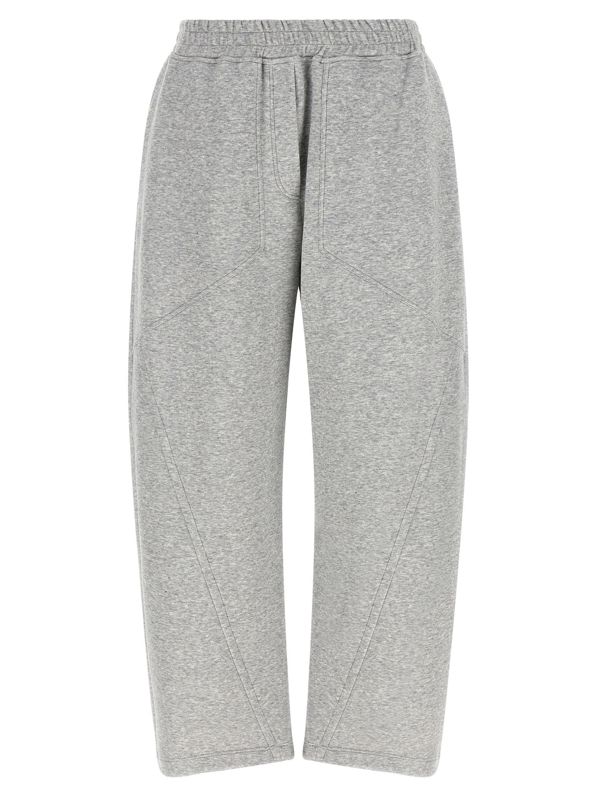 Cotton and cashmere joggers