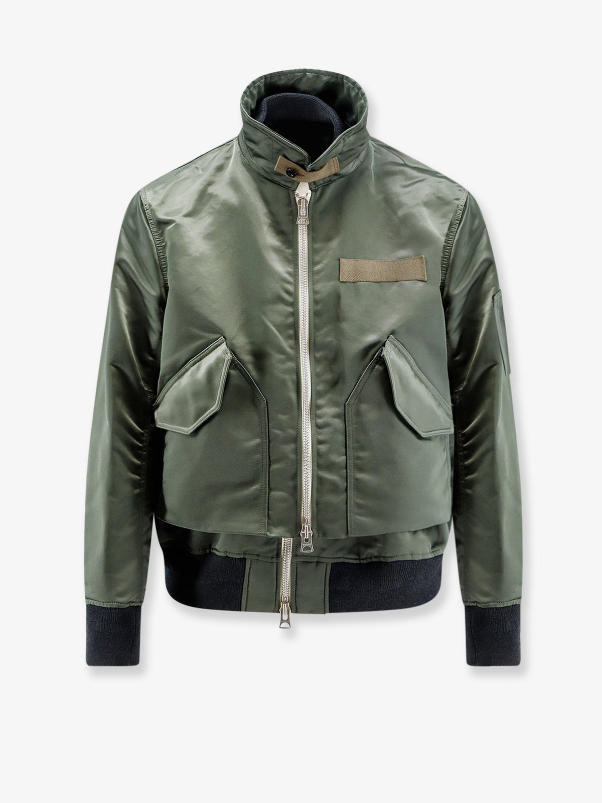 Cotton and nylon jacket