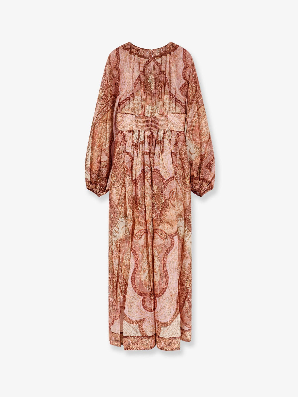 Cotton and silk blend Wanderlust long dress