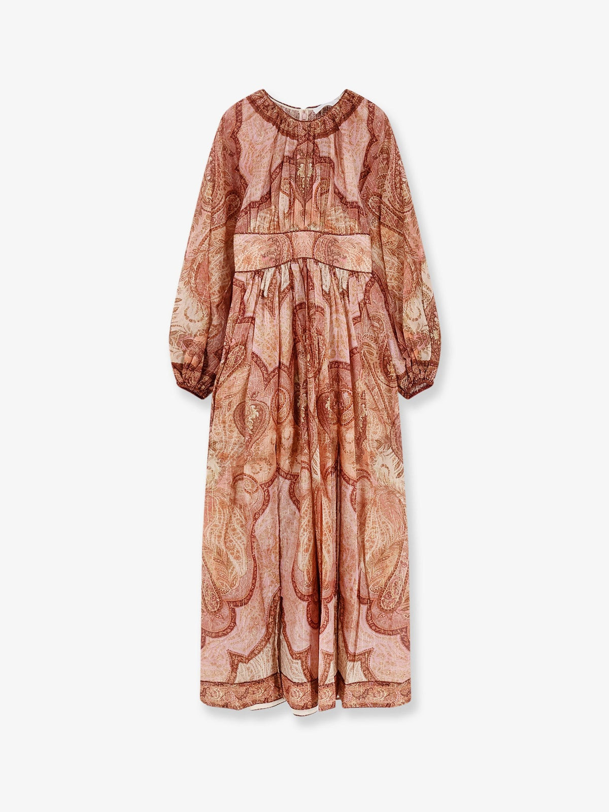 Cotton and silk blend Wanderlust long dress