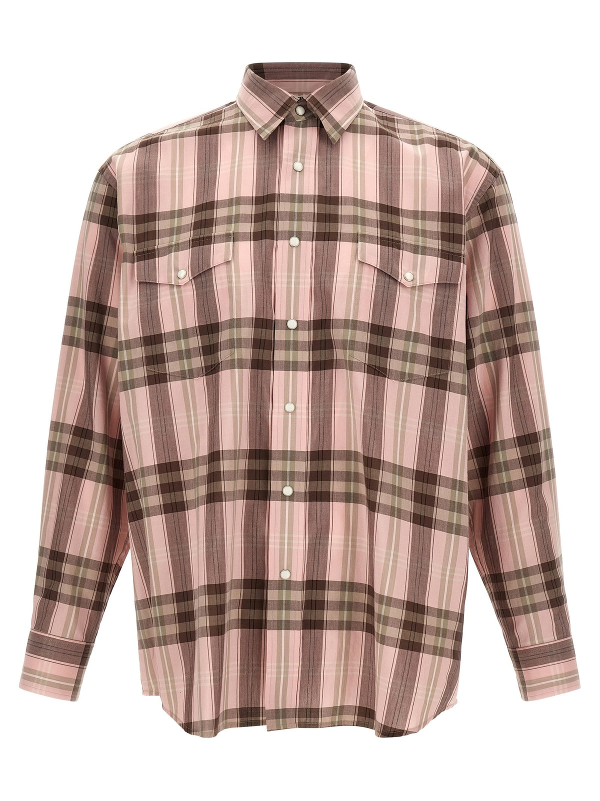 Cotton and silk shirt