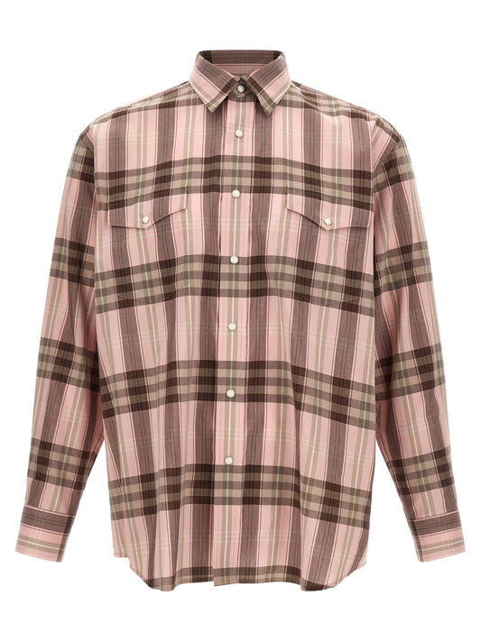 Cotton and silk shirt