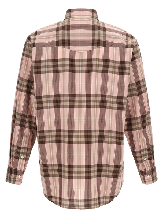 Cotton and silk shirt