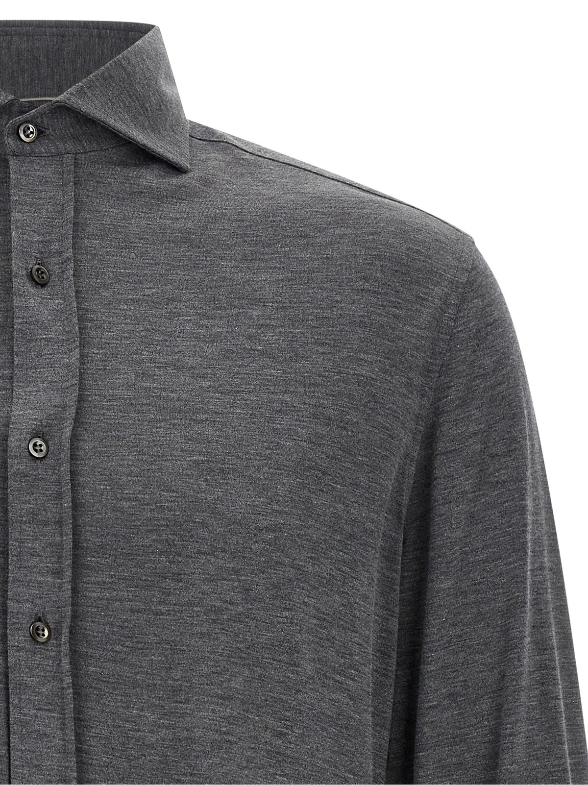 Cotton and silk shirt