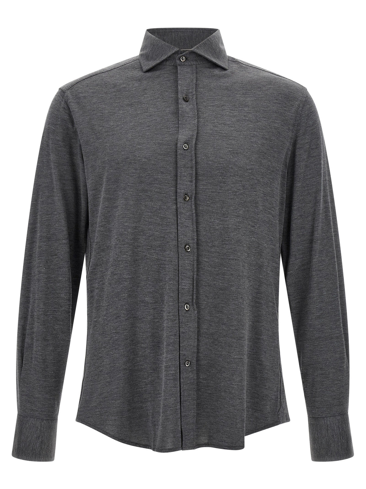 Cotton and silk shirt