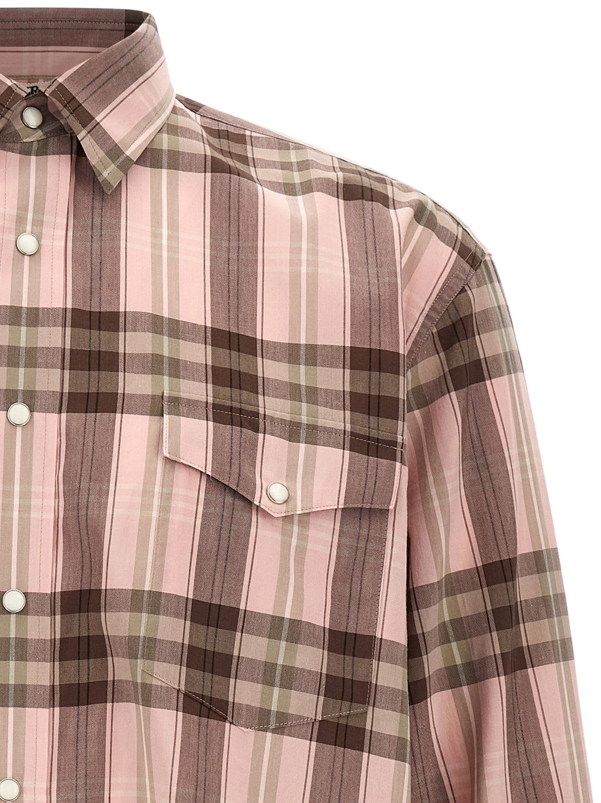 Cotton and silk shirt