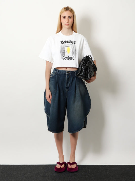 Cotton Bermuda shorts