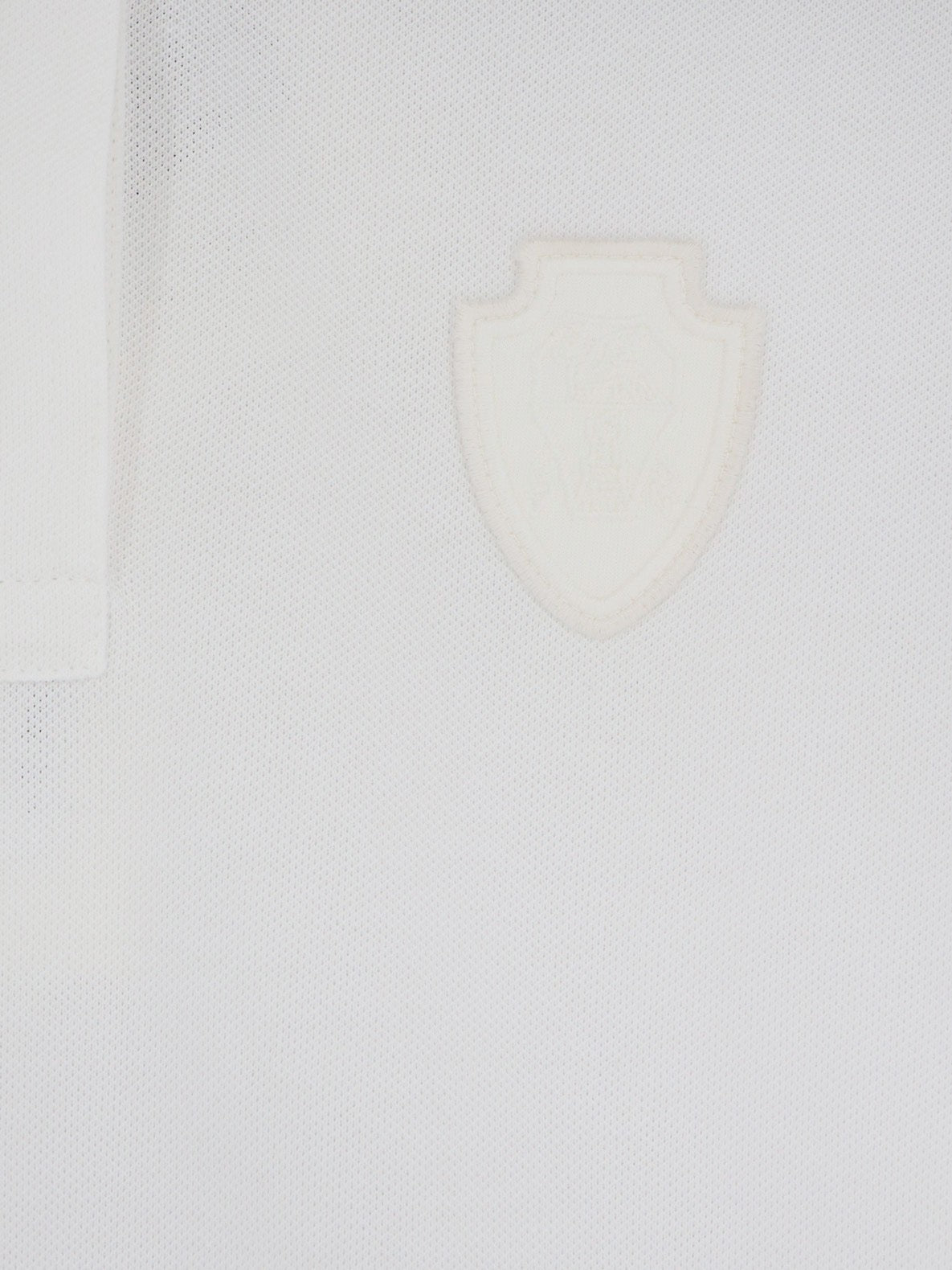 Cotton blend polo shirt