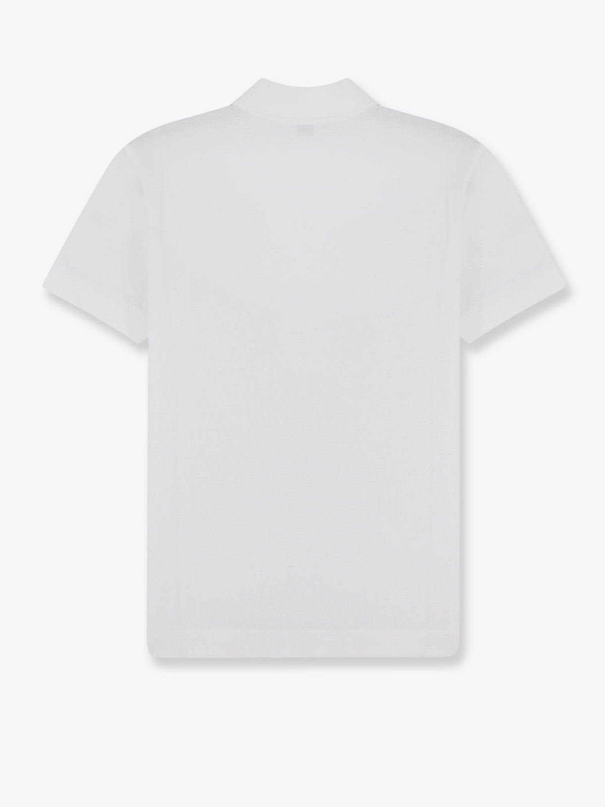 Cotton blend polo shirt