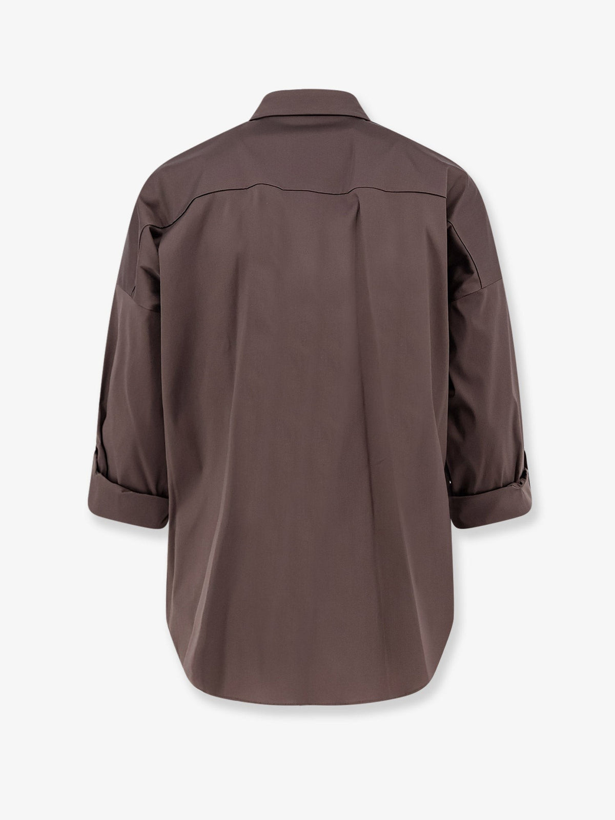 Cotton blend shirt with Shiny Trim
