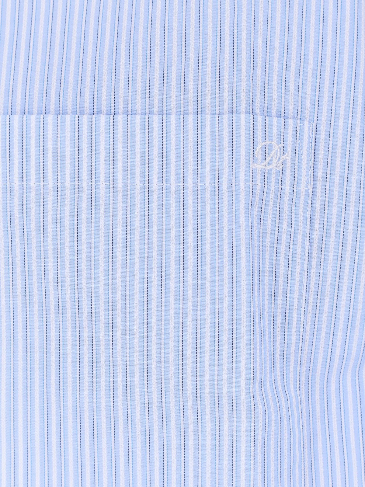 قميص من مزيج القطن بنمط مخطط