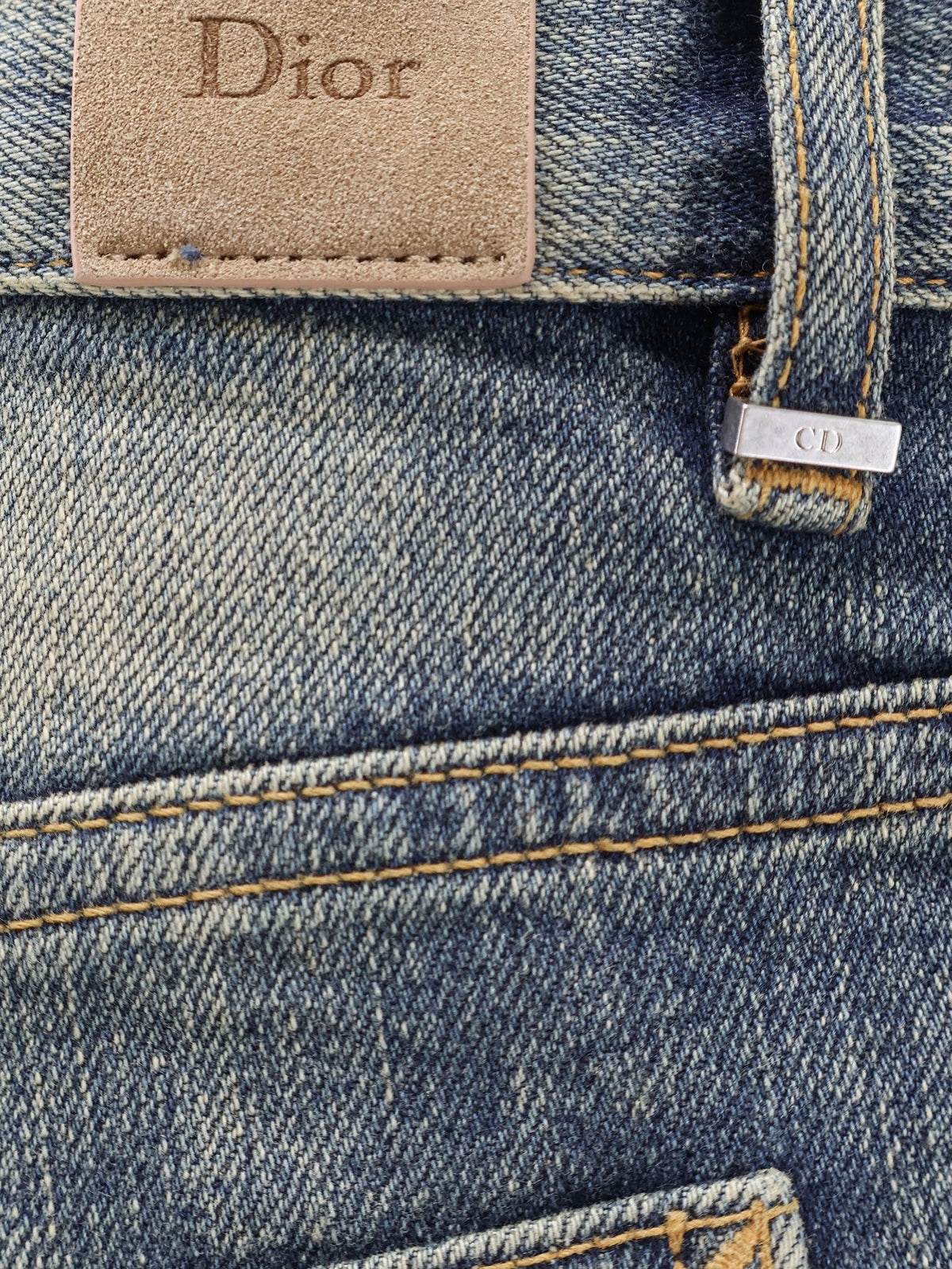 Cotton-blend skinny jeans