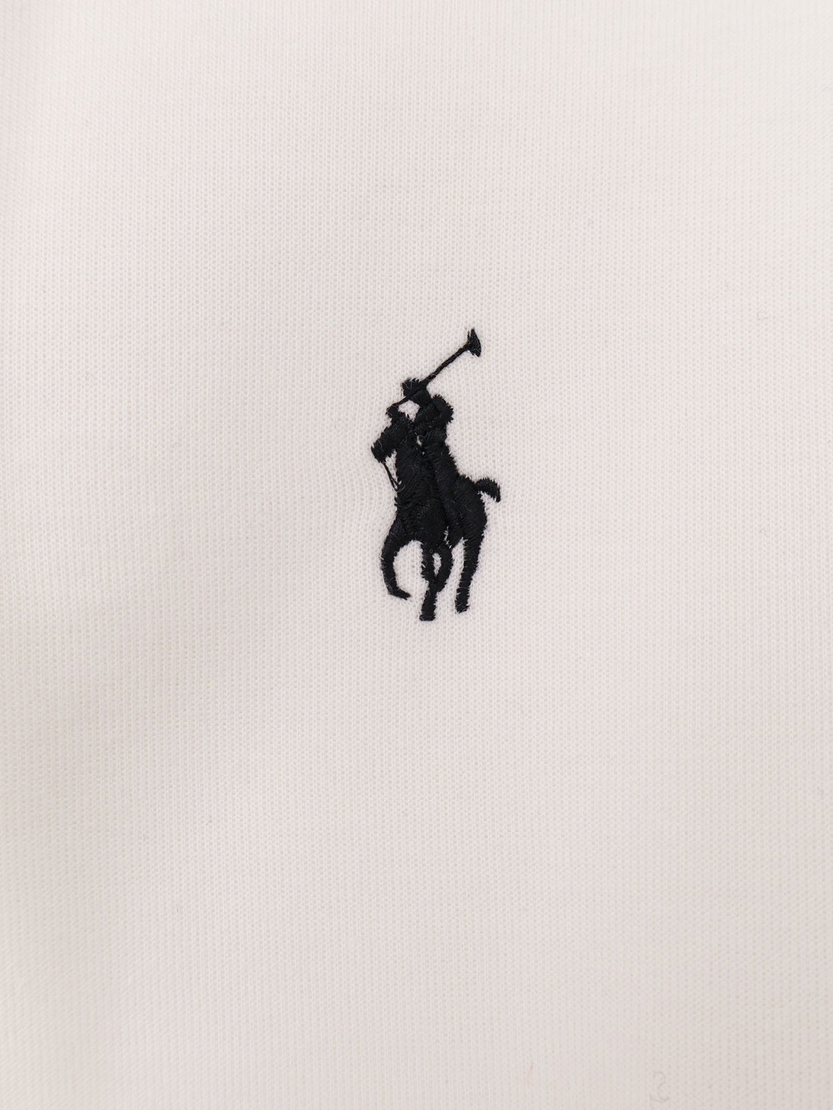 Cotton blend sweatshirt with iconic logo
