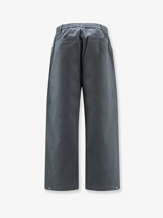 Cotton blend trousers