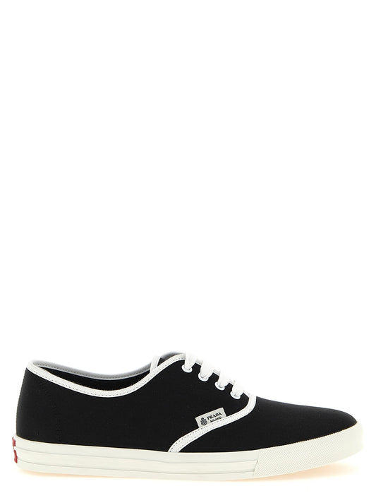 Cotton drill sneakers