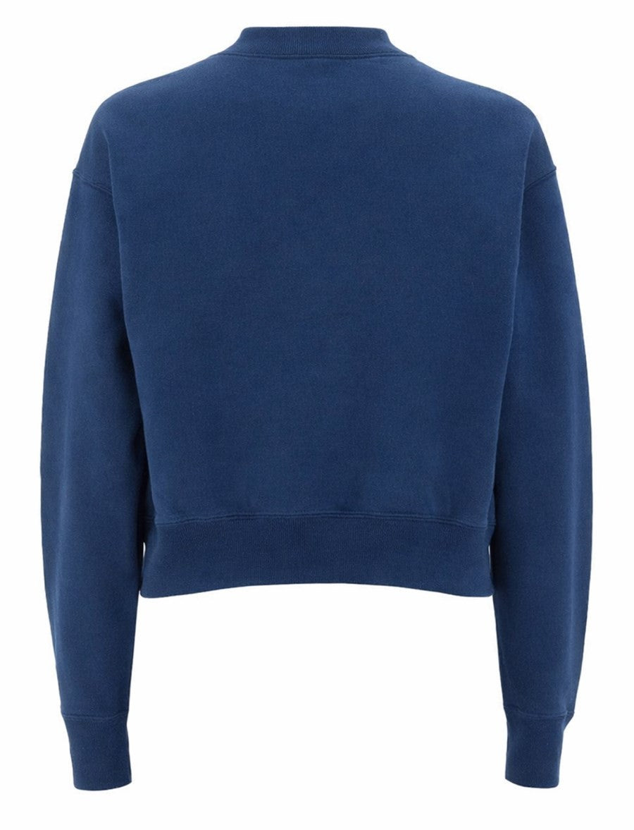 COTTON FLEECE LOGO PULLOVER
