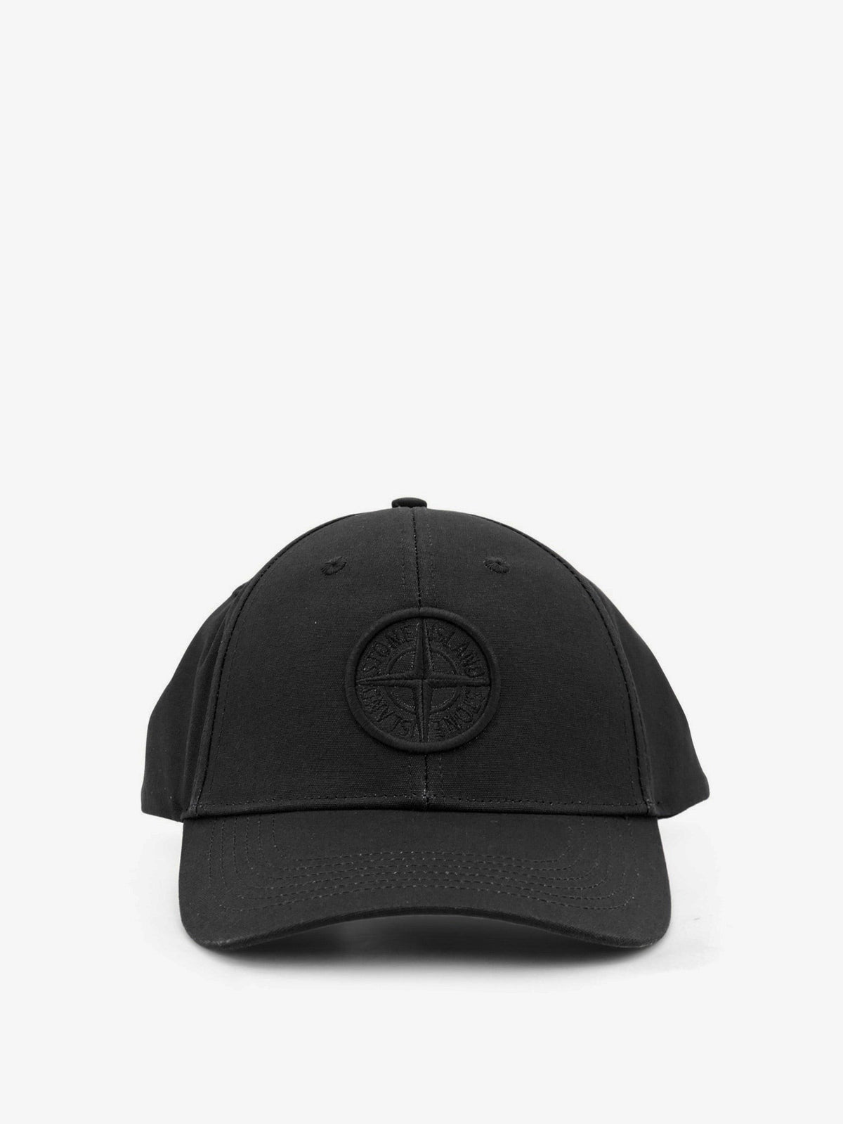 Cotton hat with logo on the front