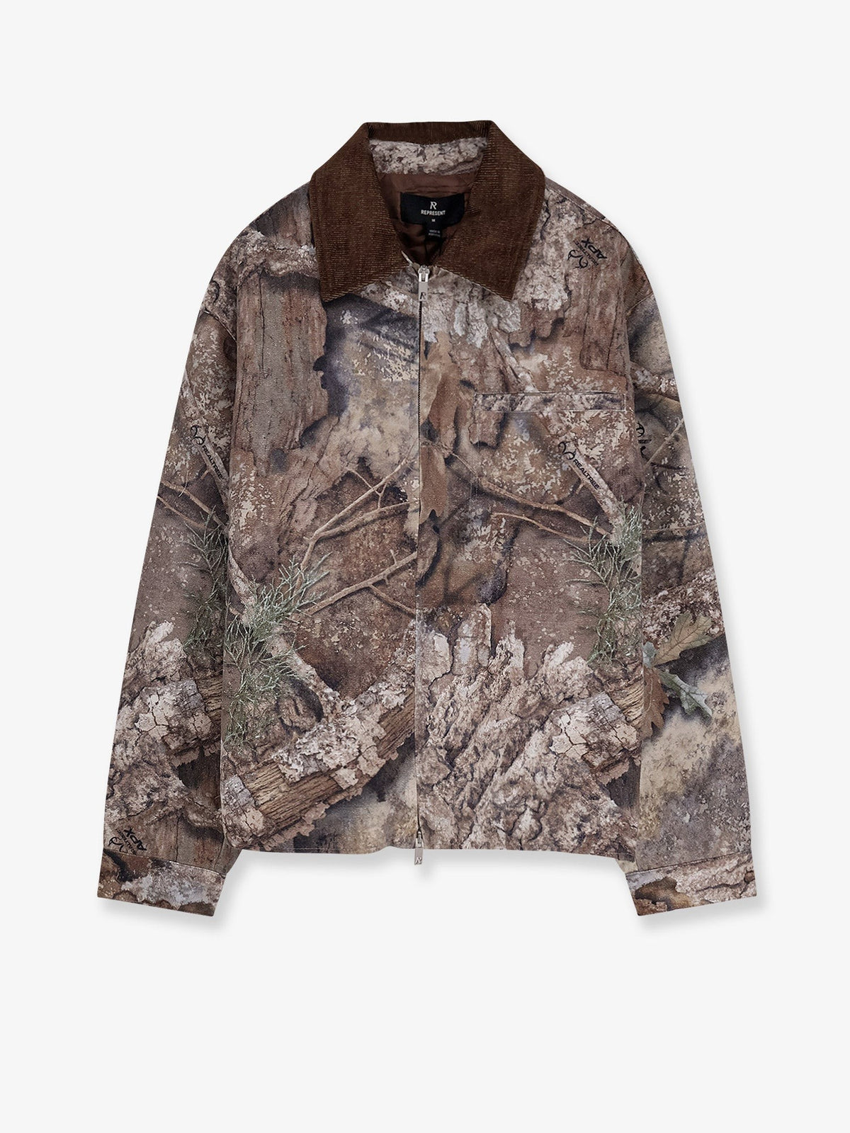 Cotton jacket with Real Tree print