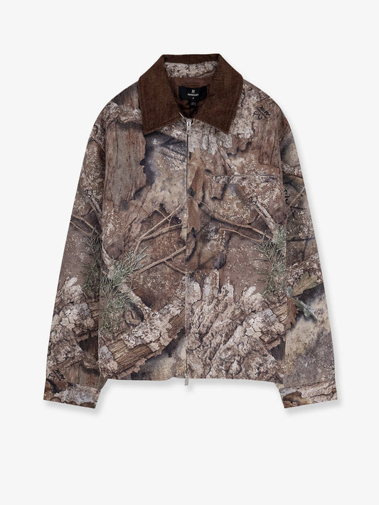 Cotton jacket with Real Tree print